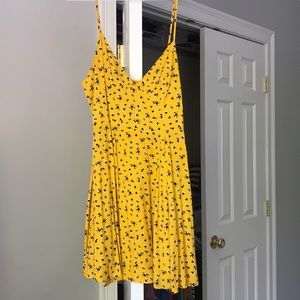Vintage gold dress from Forever 21